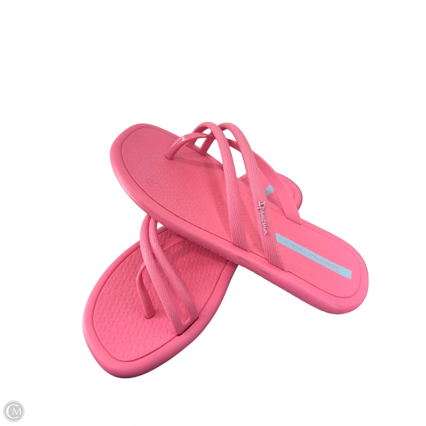 Sandals Flip Flops By Clothes Mentor In Pink, Size: 8