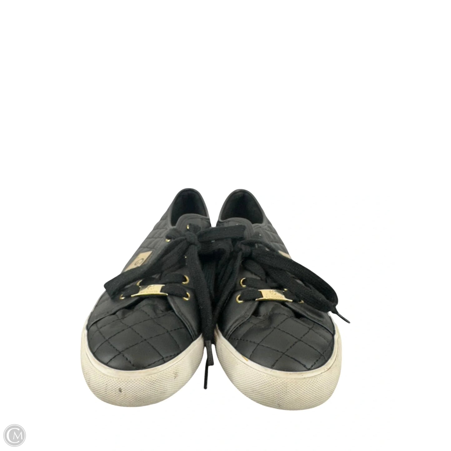 Shoes Sneakers By Guess In Black, Size: 9