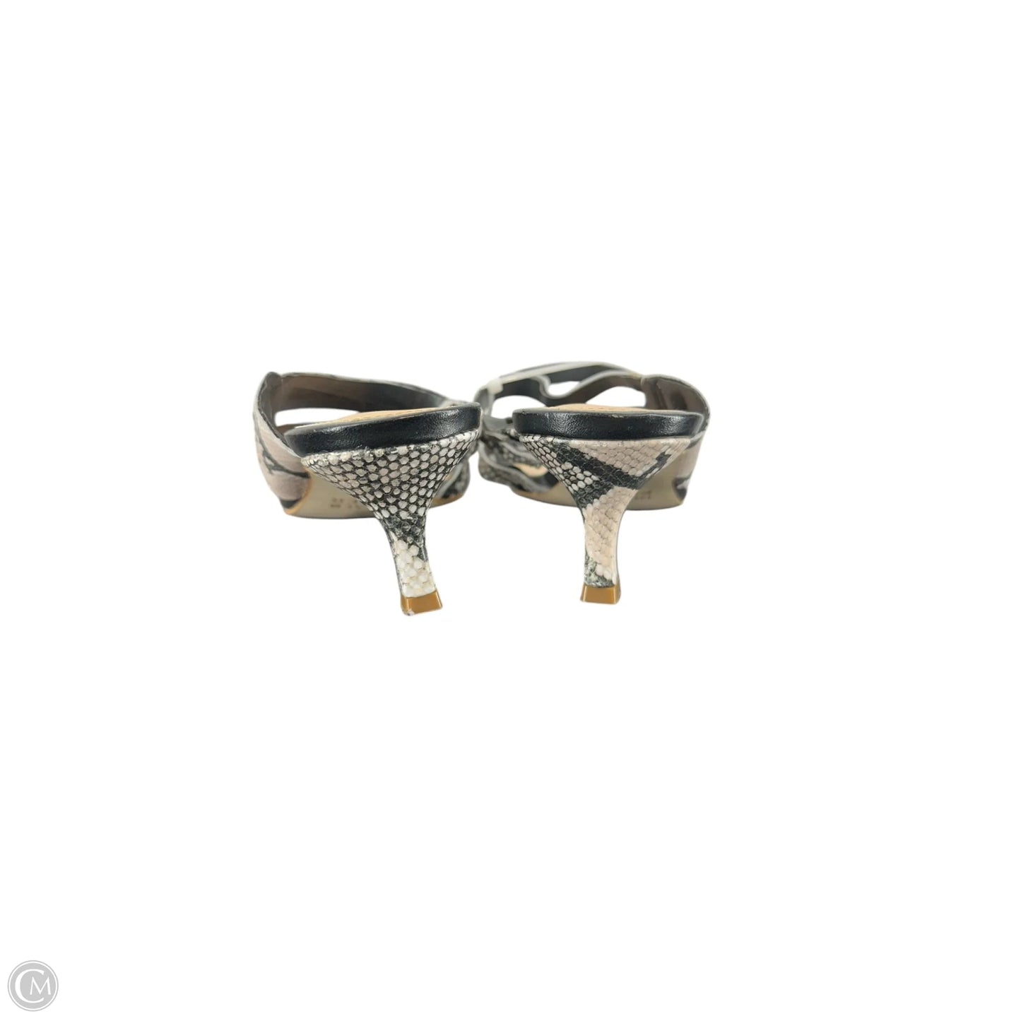 Shoes Heels Kitten By Donald Pliner In Snakeskin Print, Size: 7