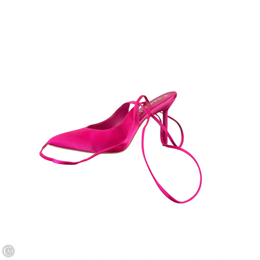 Shoes Heels Stiletto By Gianni Bini In Pink, Size: 8.5