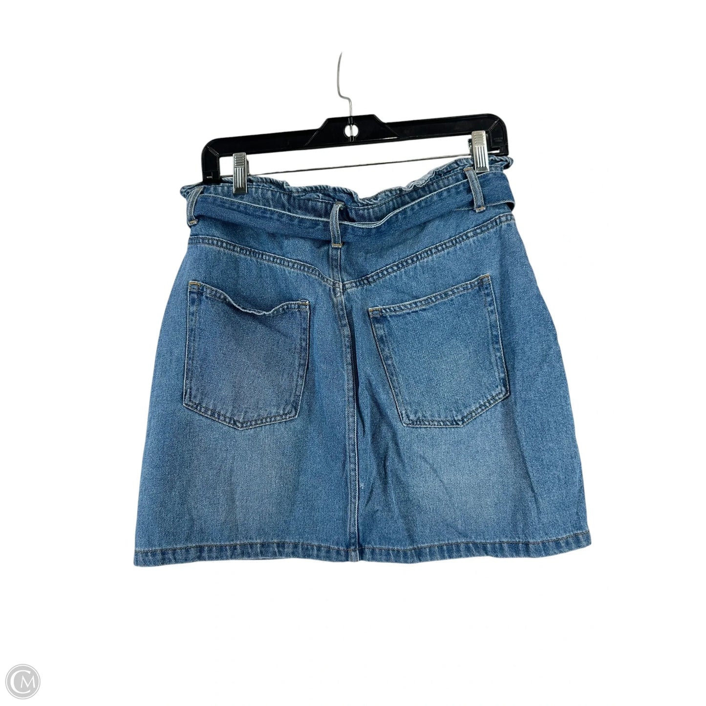 Skirt Midi By Divided In Blue Denim, Size: 10