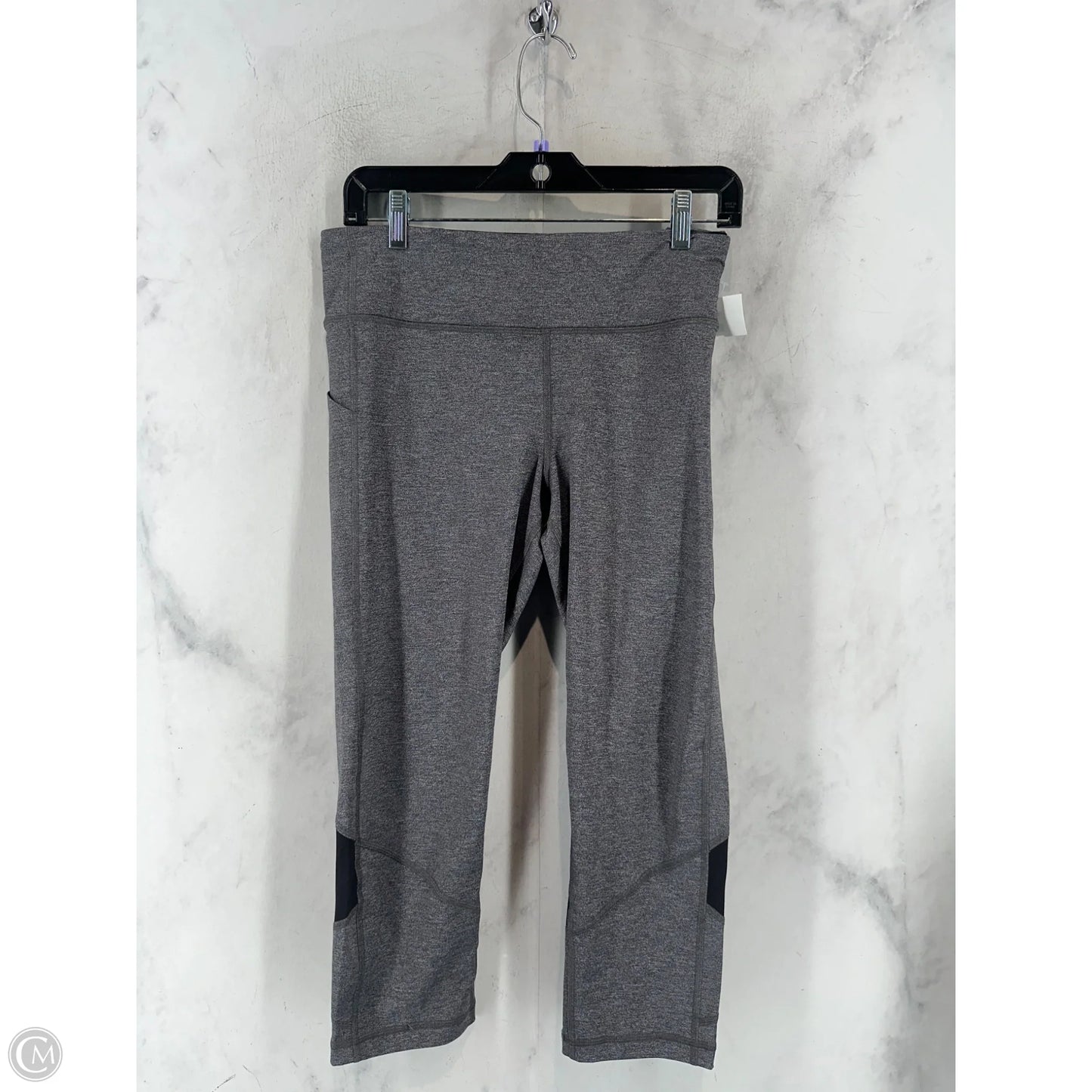 Athletic Leggings By Lululemon In Grey, Size: 12