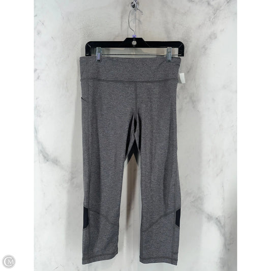 Athletic Leggings By Lululemon In Grey, Size: 12