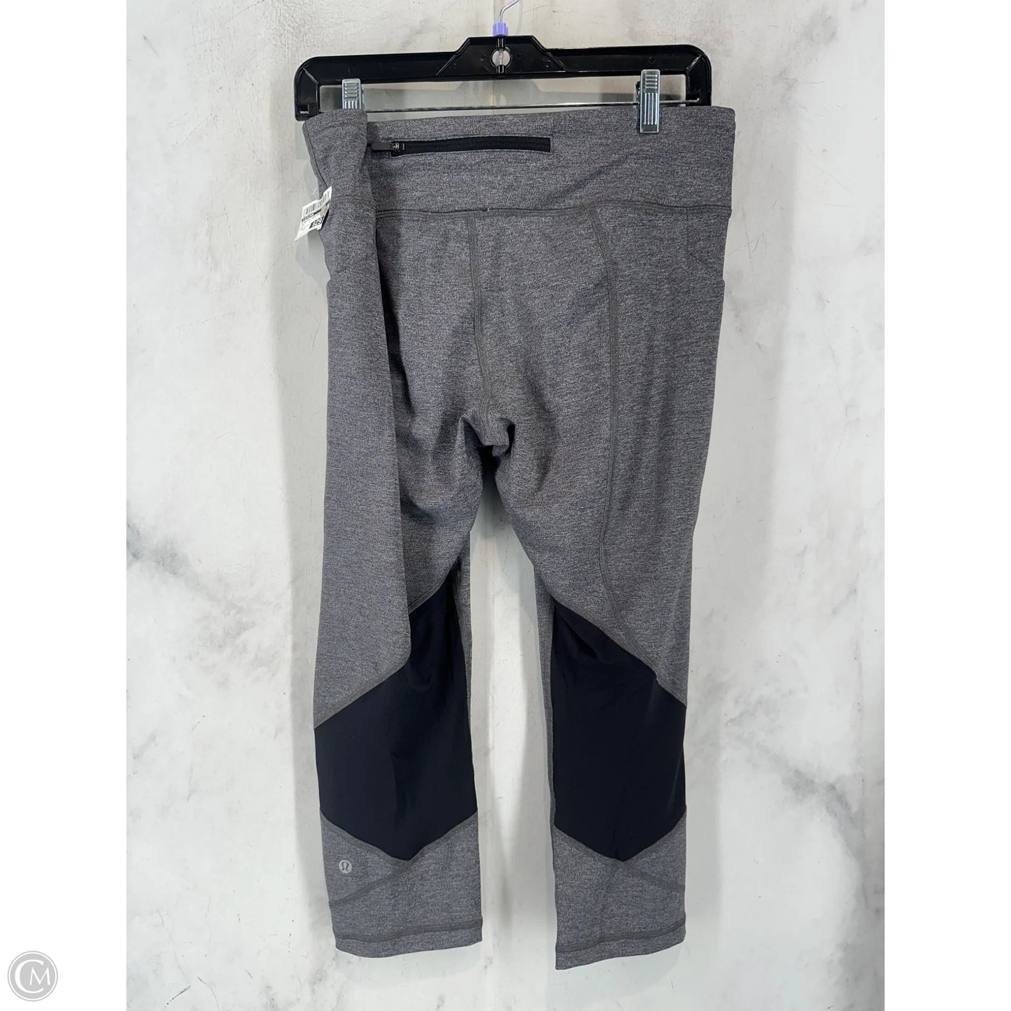Athletic Leggings By Lululemon In Grey, Size: 12