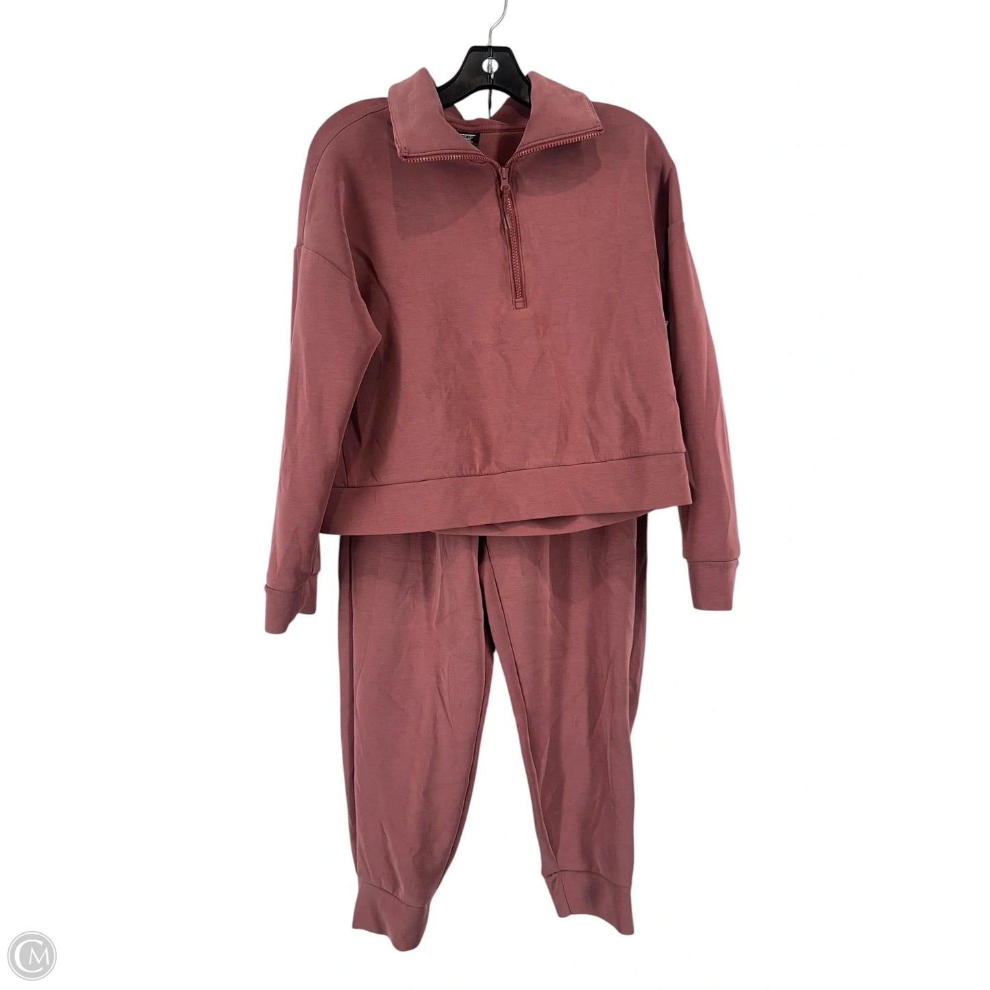Athletic Pants 2pc By Avia In Pink, Size: M