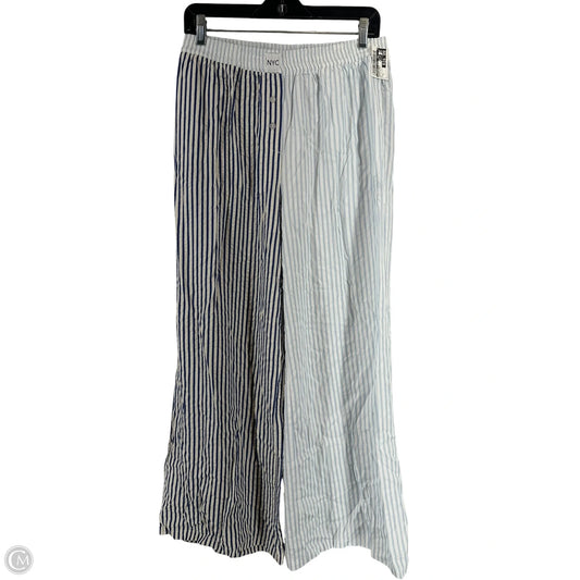 Pajama Pants By Sincerely Jules In Blue & White, Size: L