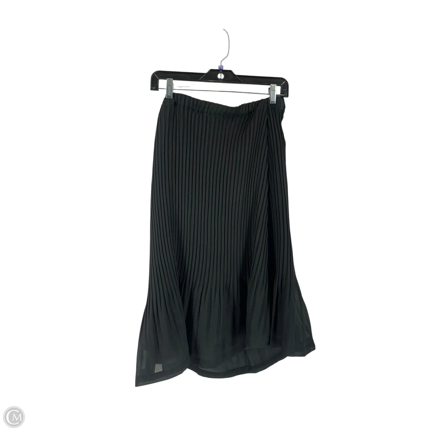 Skirt Midi By Laundry In Black & White, Size: 8