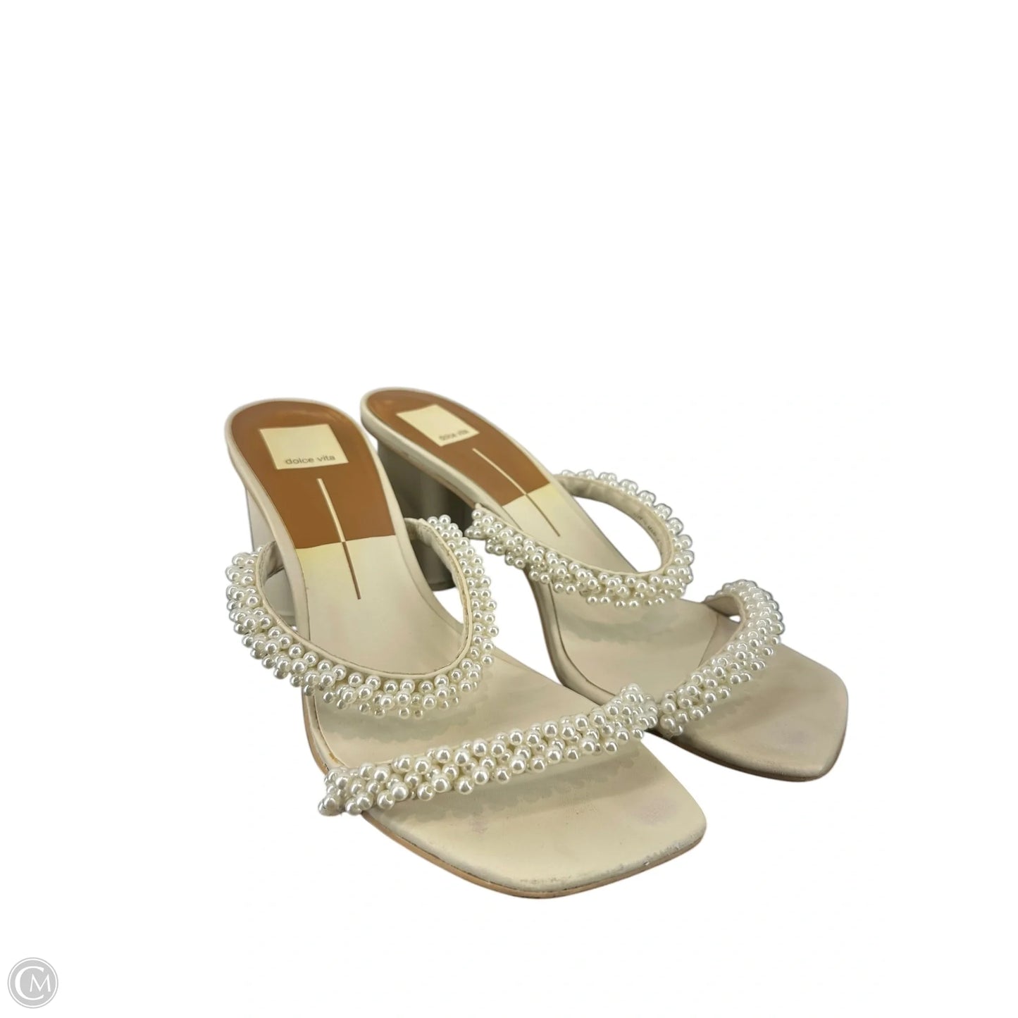 Shoes Heels Block By Dolce Vita In White, Size: 10