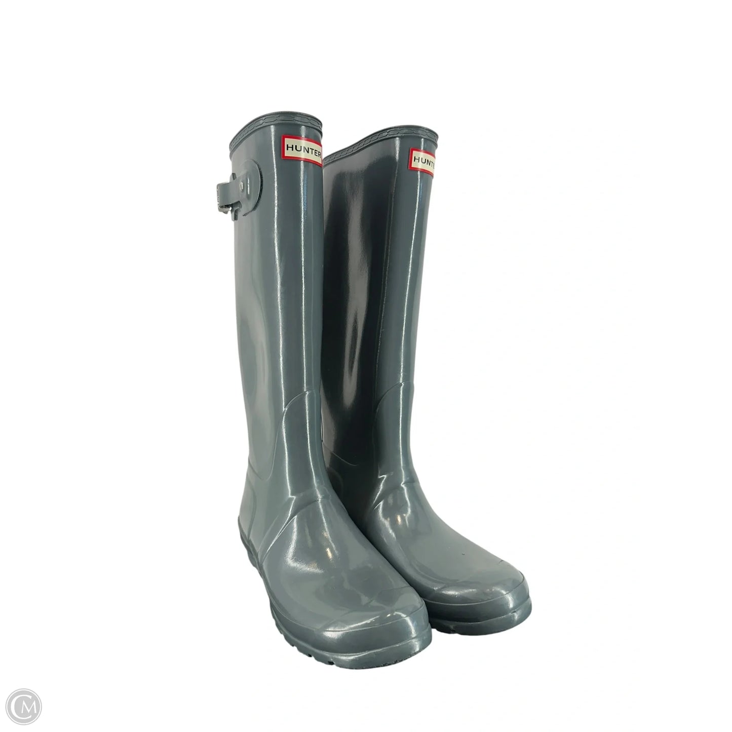 Boots Rain By Hunter In Grey, Size: 10