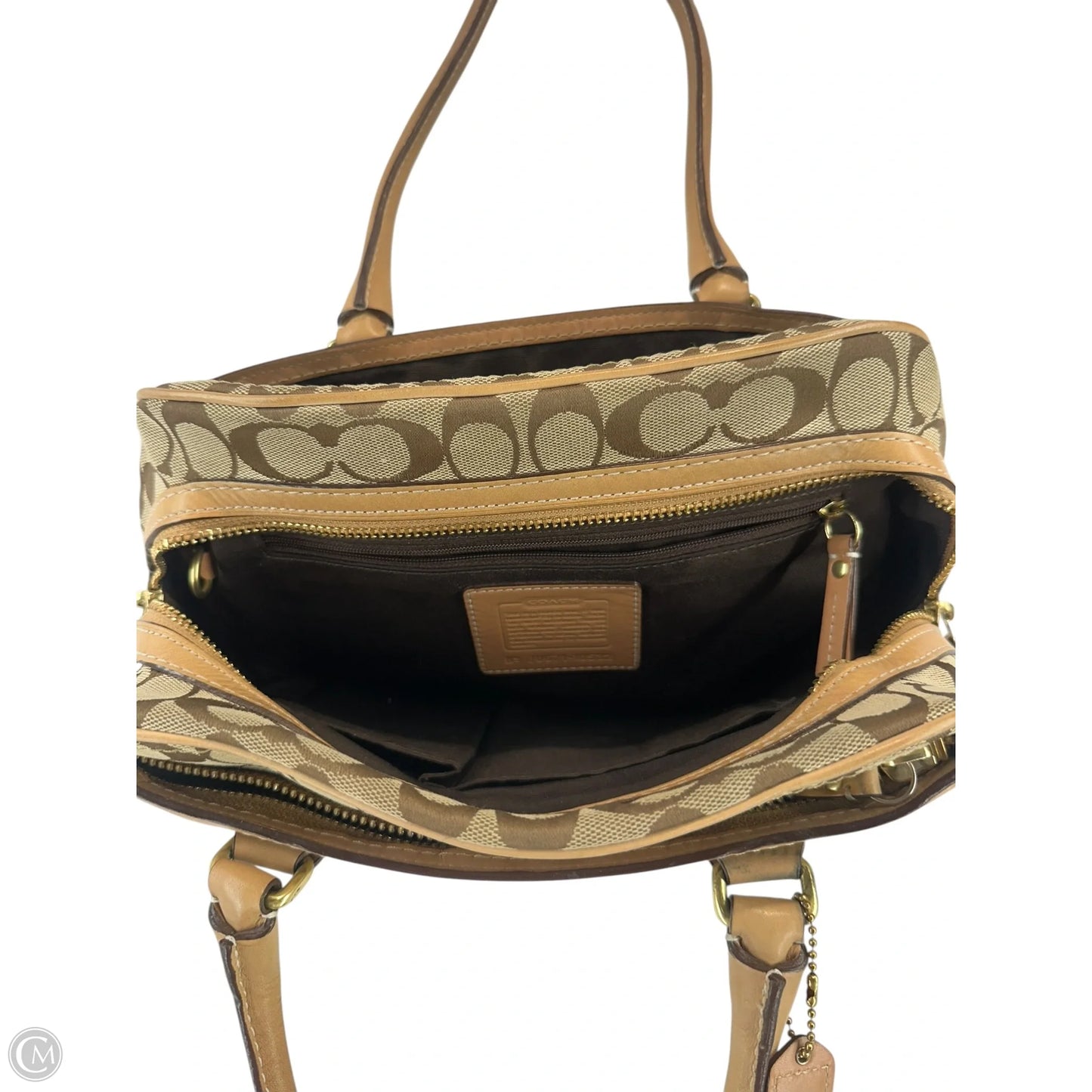 Handbag Designer By Coach, Size: Medium