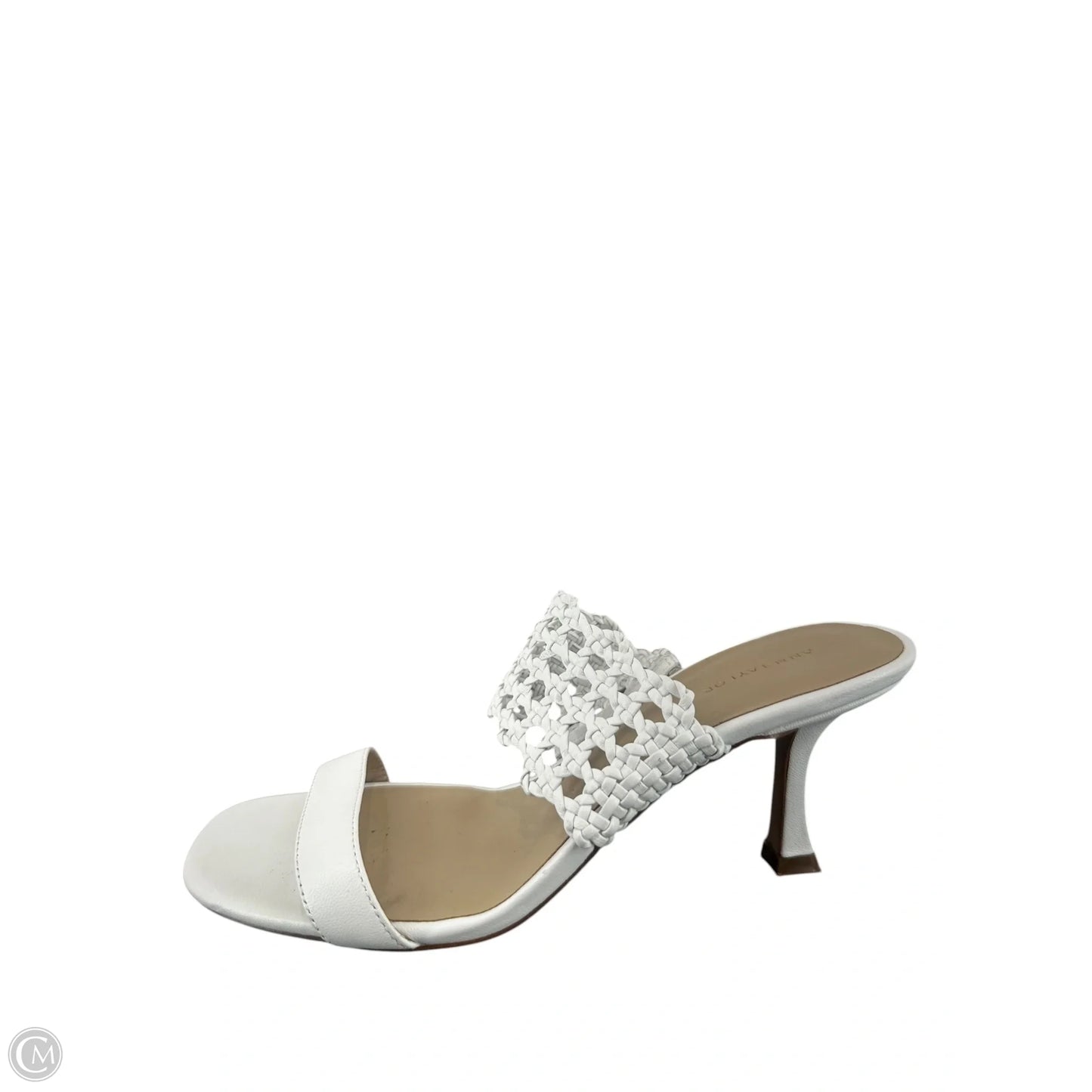 Shoes Heels Platform By Ann Taylor In White, Size: 8