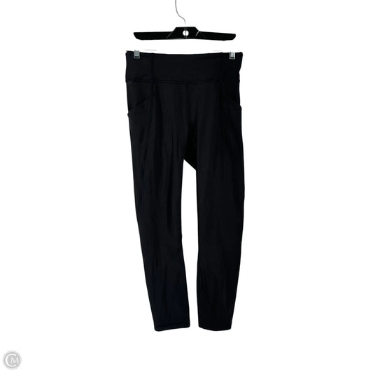 Athletic Leggings By Lululemon In Black, Size: S