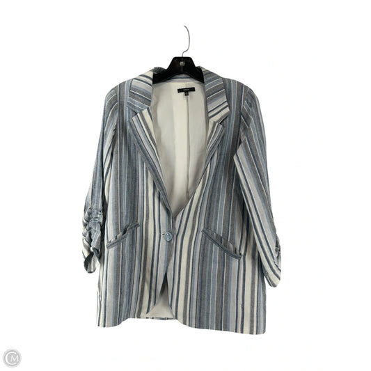 Blazer By Drew In Blue & White, Size: Xs