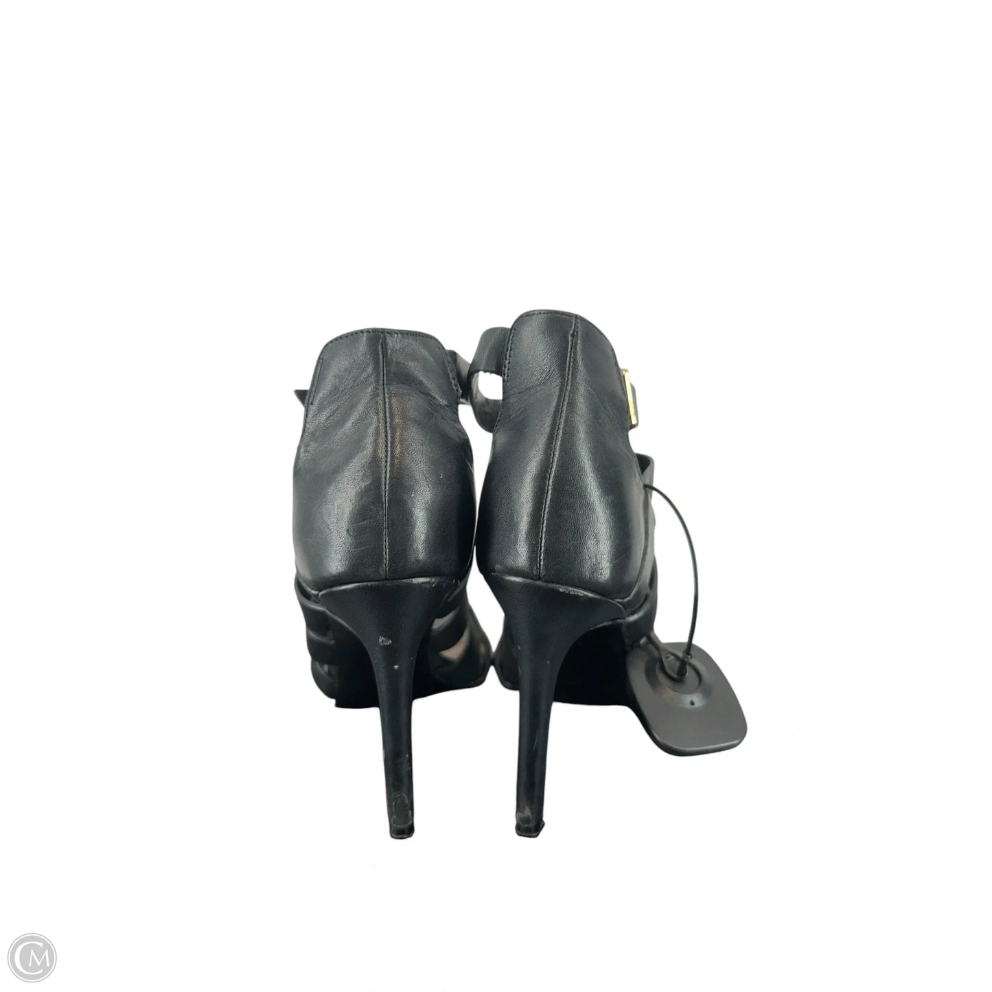 Sandals Heels Stiletto By Aldo In Black, Size: 6.5