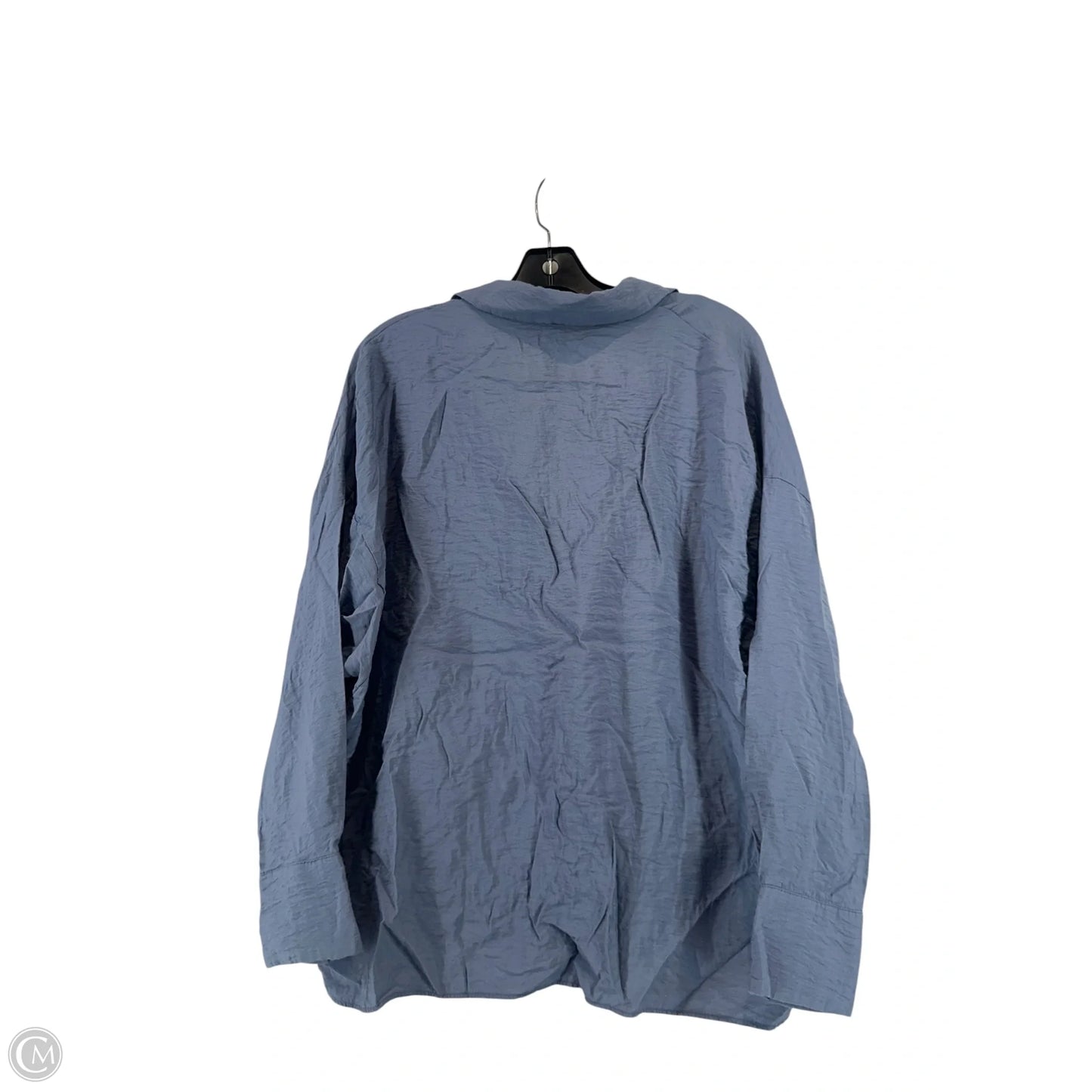 Top Long Sleeve By Anthropologie In Blue, Size: S