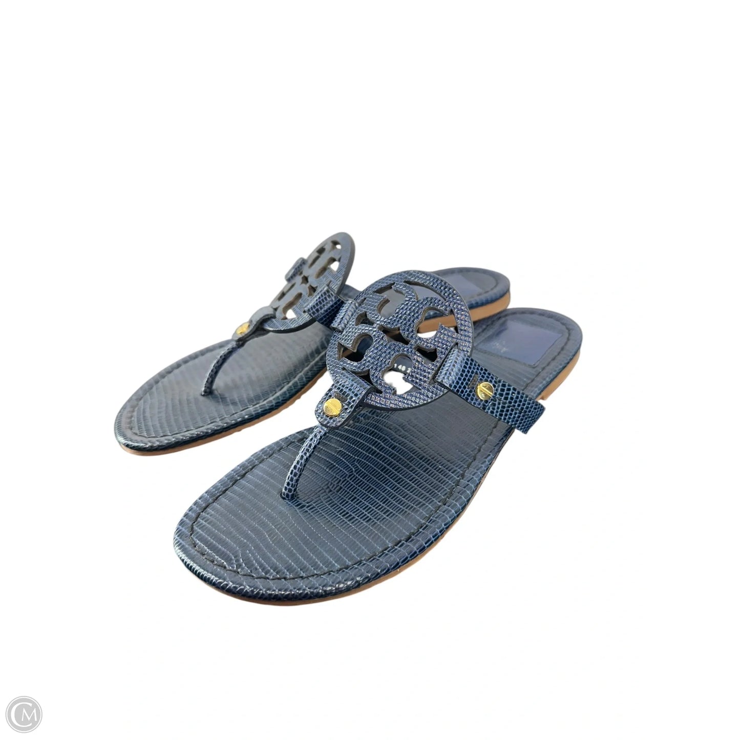 Shoes Designer By Tory Burch In Blue, Size: 7