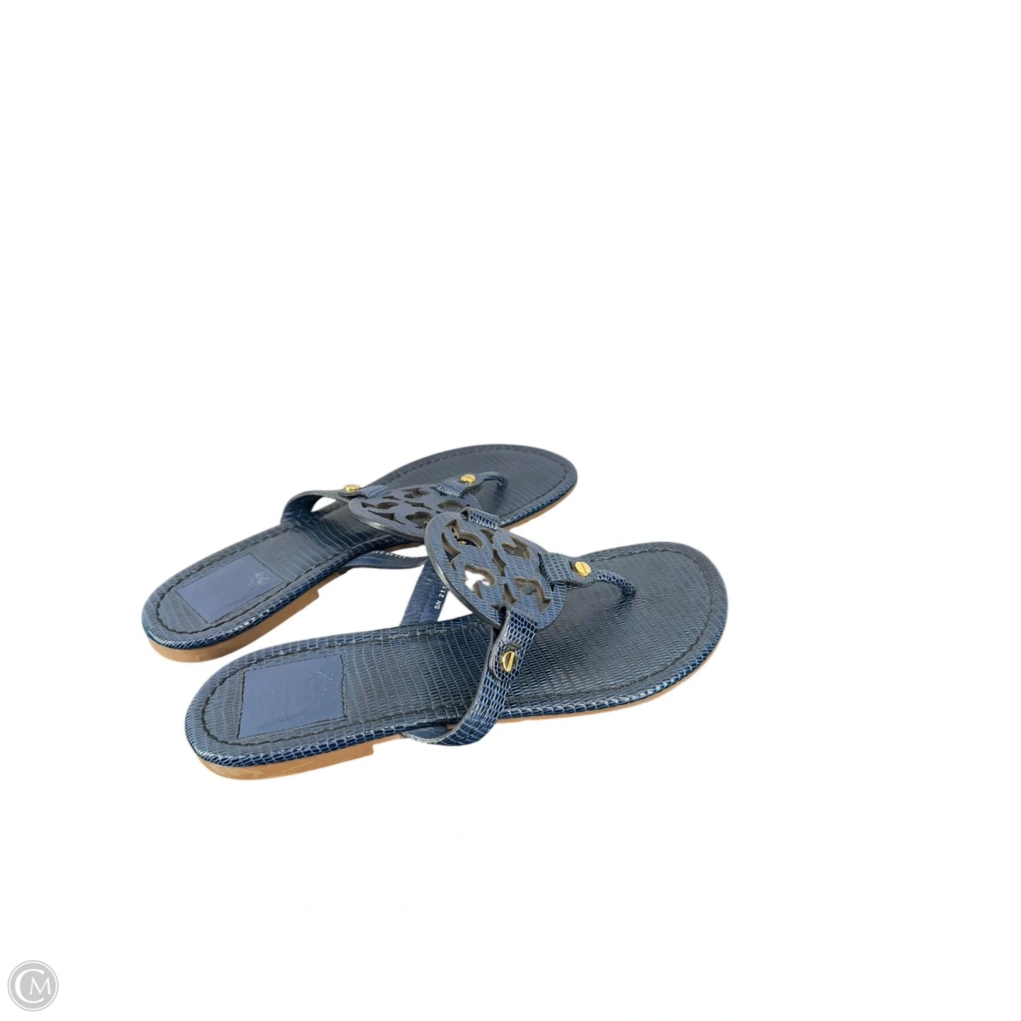 Shoes Designer By Tory Burch In Blue, Size: 7