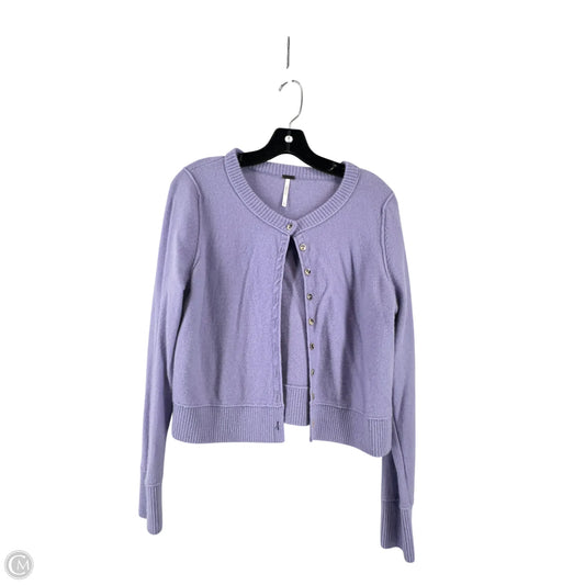 Sweater By Free People In Purple, Size: Xl
