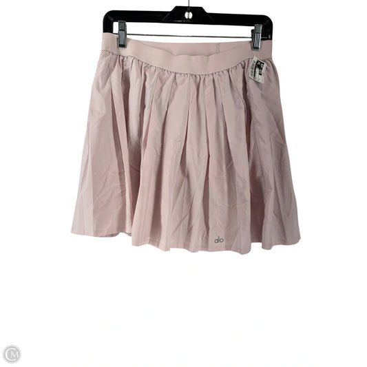 Athletic Skirt By Alo In Pink, Size: L