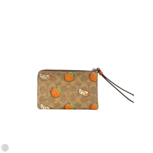 Wristlet Designer By Coach, Size: Small
