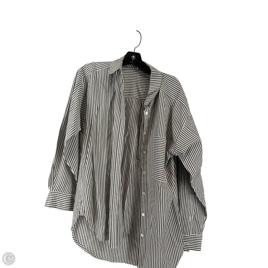 Top Long Sleeve By Loft In Brown, Size: M