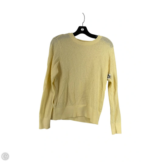 Sweater By Loft In Yellow, Size: L