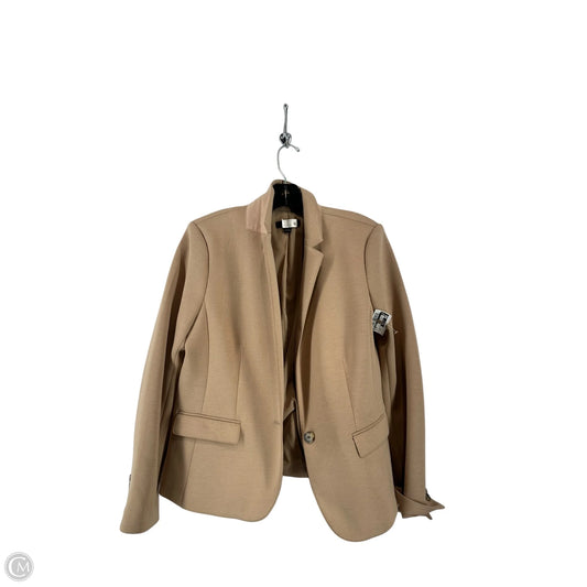 Blazer By Ann Taylor In Tan, Size: 10