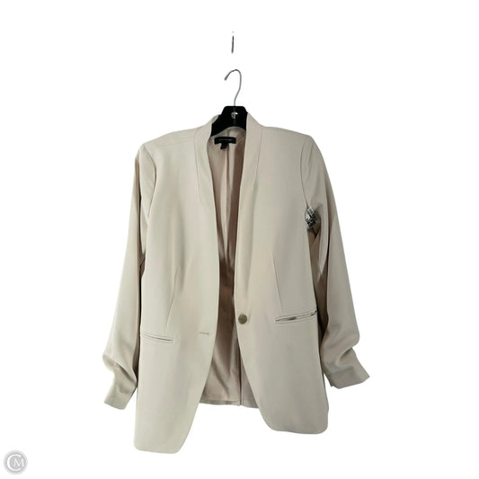 Blazer By Ann Taylor In Tan, Size: 10