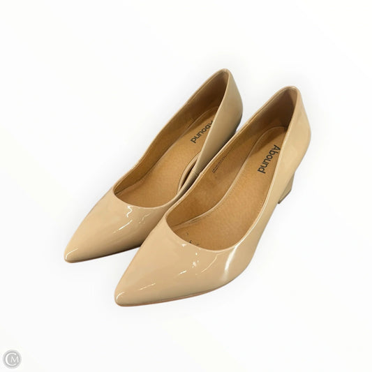 Shoes Heels Block By Abound In Tan, Size: 9
