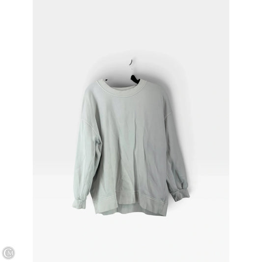 Sweatshirt Crewneck By Clothes Mentor In White, Size: S