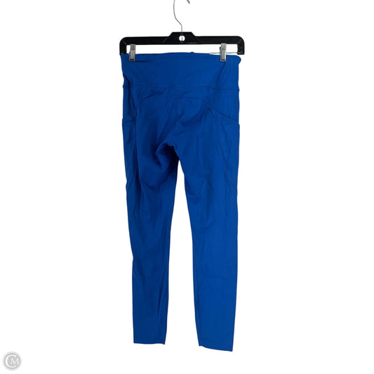 Athletic Leggings By Lululemon In Blue, Size: 8
