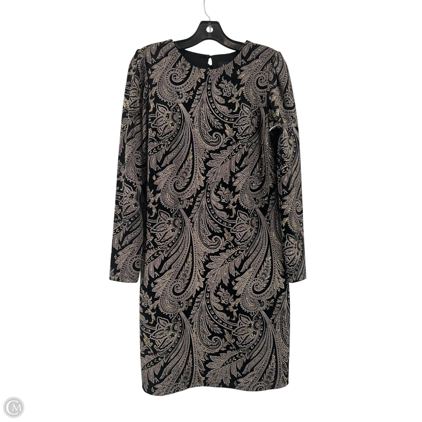 Dress Casual Midi By Msk In Black, Size: 8
