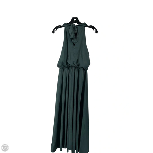 Dress Casual Maxi By Nicole Miller In Green, Size: M