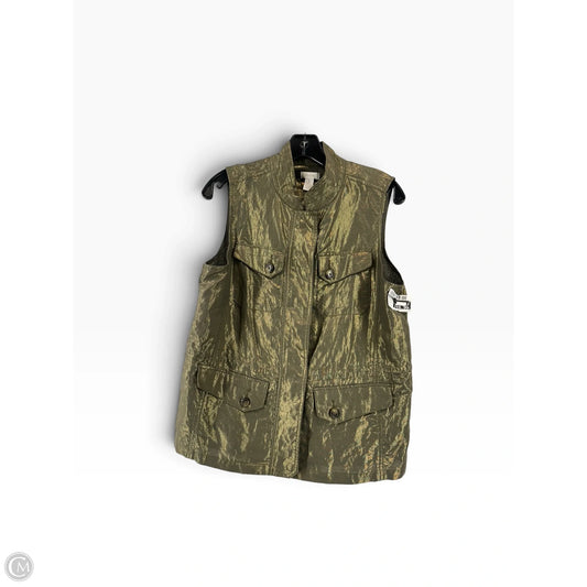 Vest Other By Chicos In Bronze, Size: S