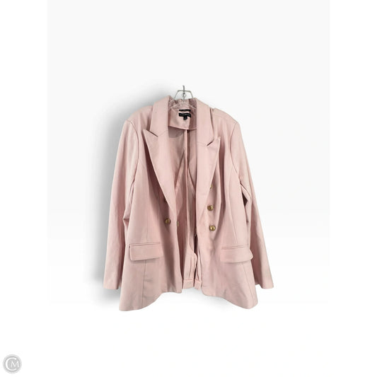 Blazer By Lane Bryant In Pink, Size: 24