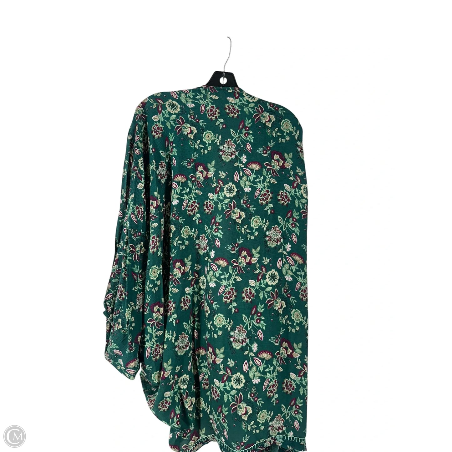 Kimono By J. Jill In Floral Print, Size: Xl