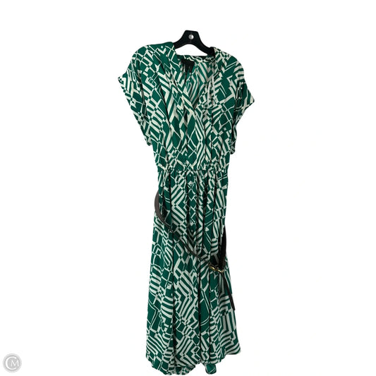 Dress Party Midi By Donna Karan In Green, Size: 16