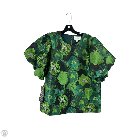 Top Short Sleeve By Pomander Place In Multi-colored, Size: Xl
