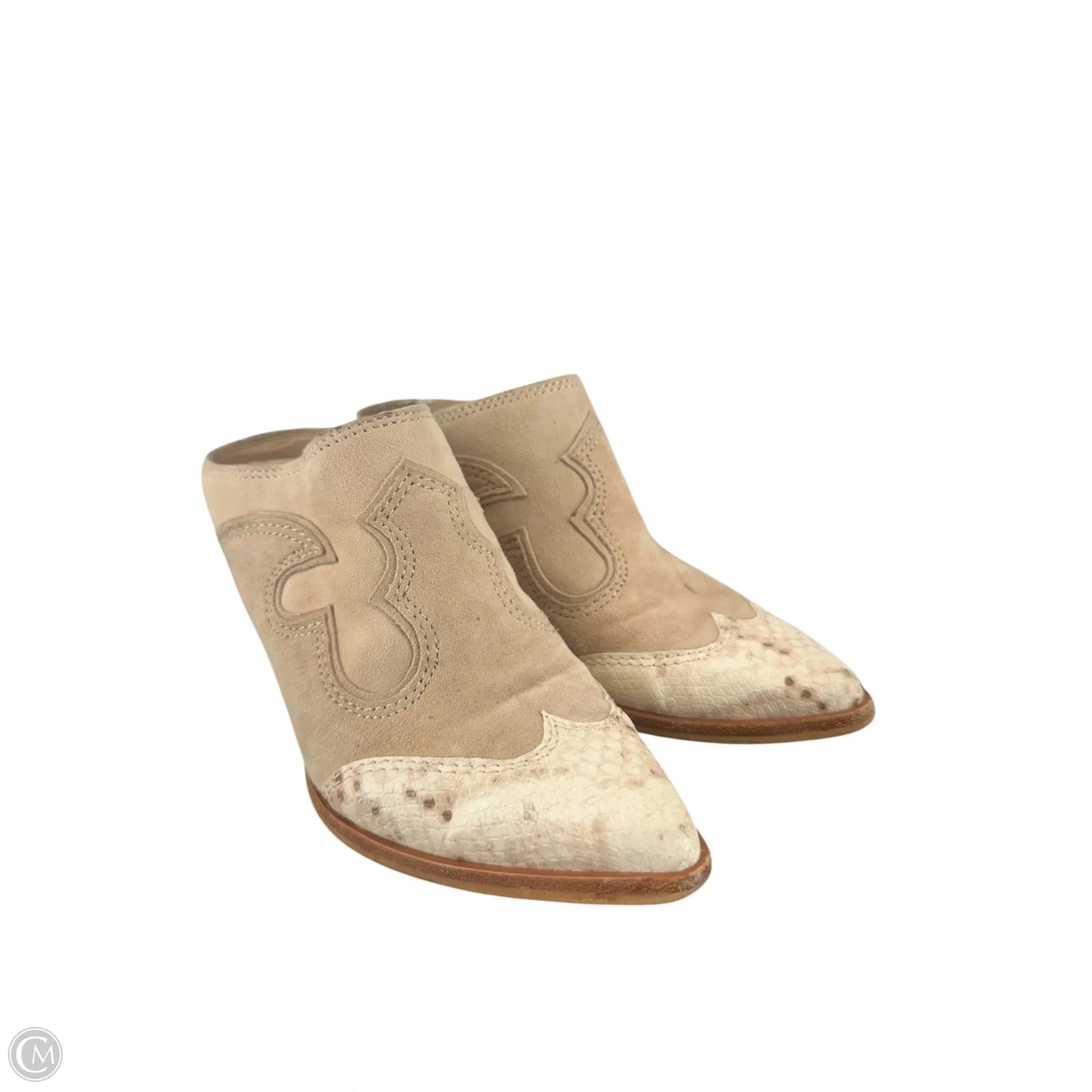 Shoes Heels Block By Dolce Vita In Beige, Size: 6