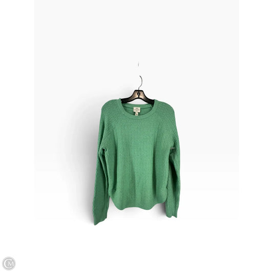 Sweater By St Johns Bay In Green, Size: L