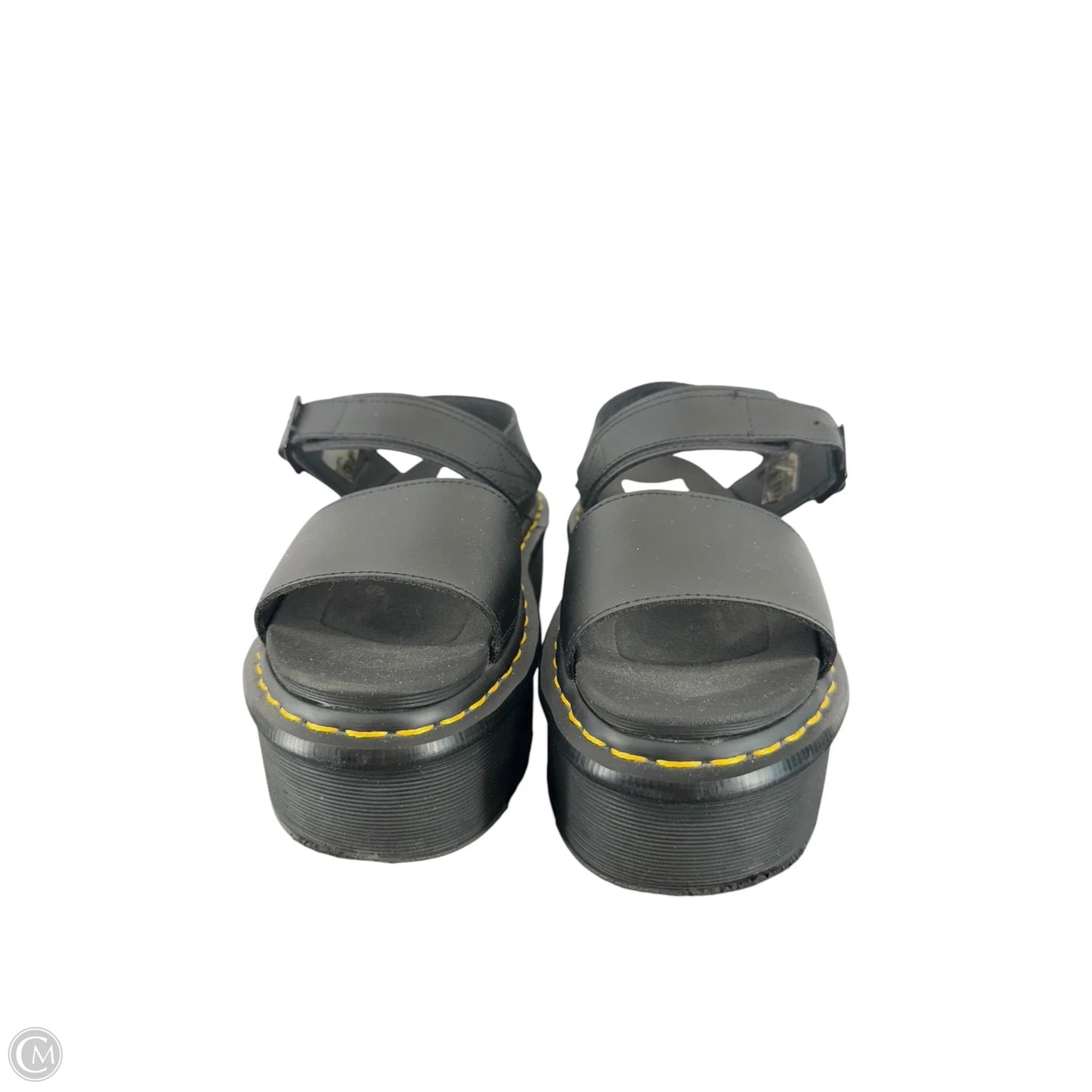 Sandals Flats By Dr Martens In Black, Size: 8