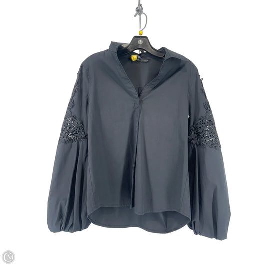 Jacket Shirt By White House Black Market In Black, Size: Xs