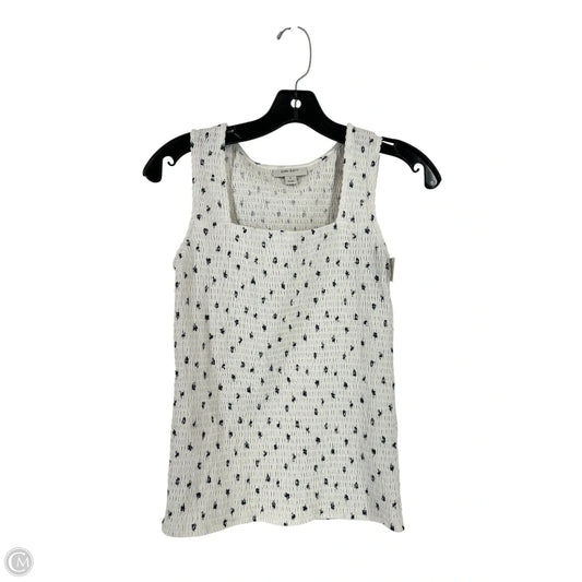 Top Sleeveless By On 34th In Black & White, Size: S