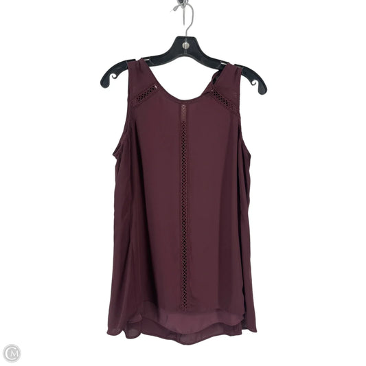Top Sleeveless By White House Black Market In Purple, Size: S
