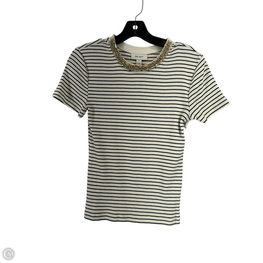 Top Short Sleeve By On 34th In Striped Pattern, Size: S