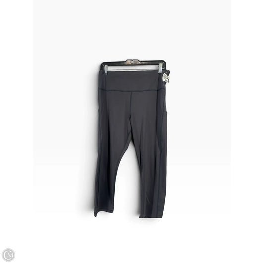 Athletic Leggings By Athleta In Black, Size: L