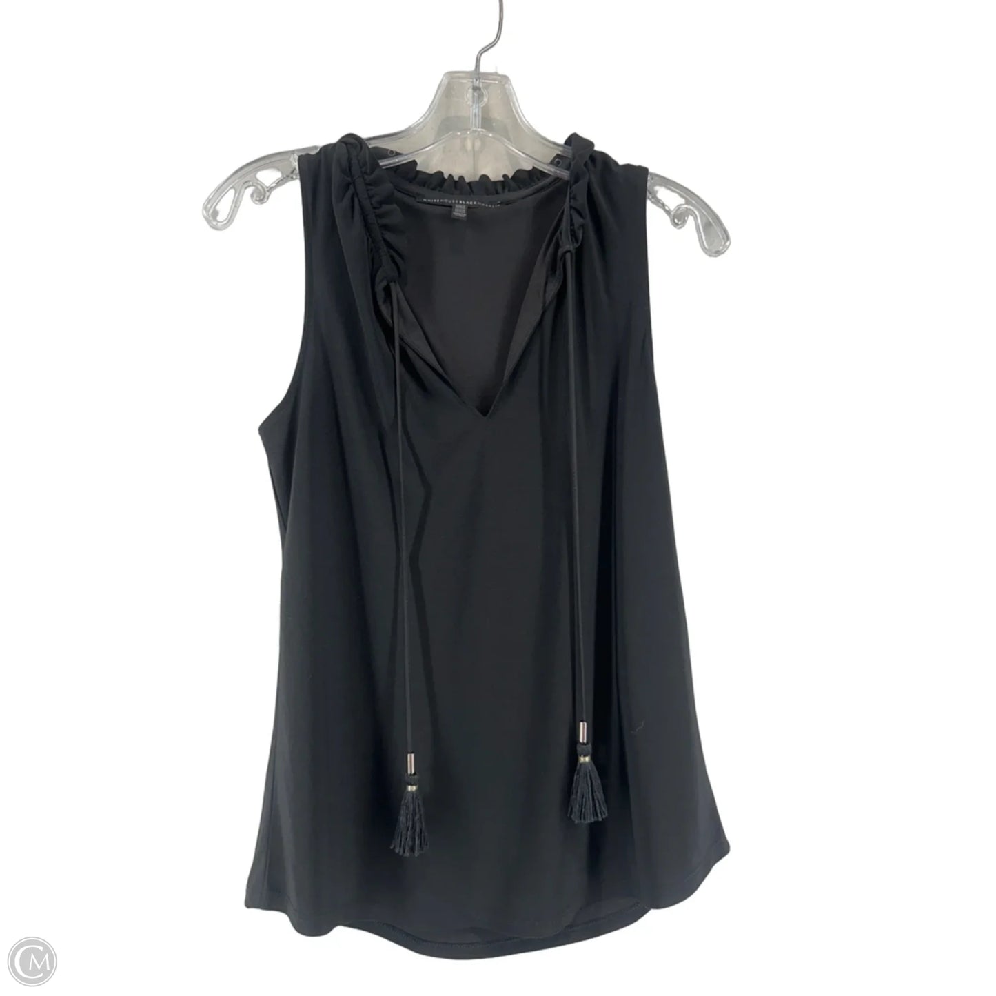 Top Sleeveless By White House Black Market In Black, Size: Xs