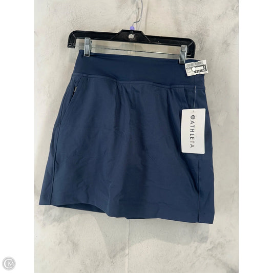 Athletic Skort By Athleta In Navy, Size: S