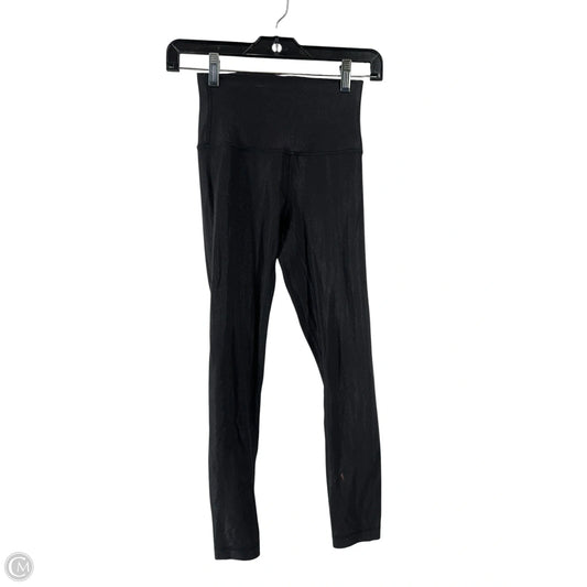Athletic Leggings By Lululemon In Black, Size: 2