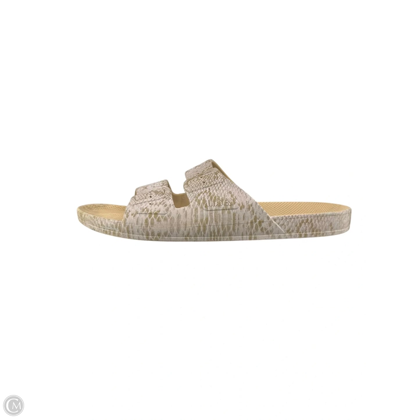 Sandals Flats By Clothes Mentor In Tan, Size: 11
